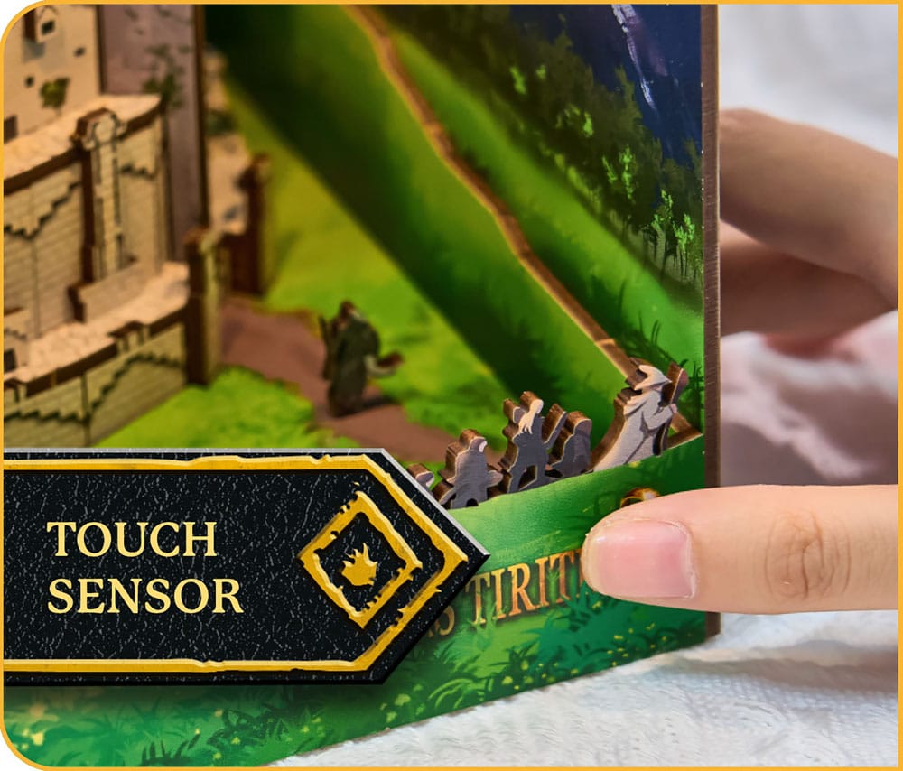 The Lord of the Rings Tiny Adventures Book Nook Mini Diorama Minas Tirith Revell