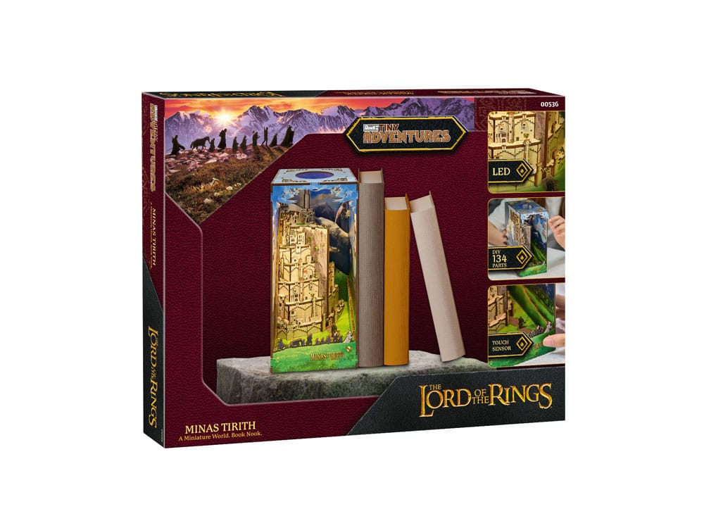 The Lord of the Rings Tiny Adventures Book Nook Mini Diorama Minas Tirith Revell