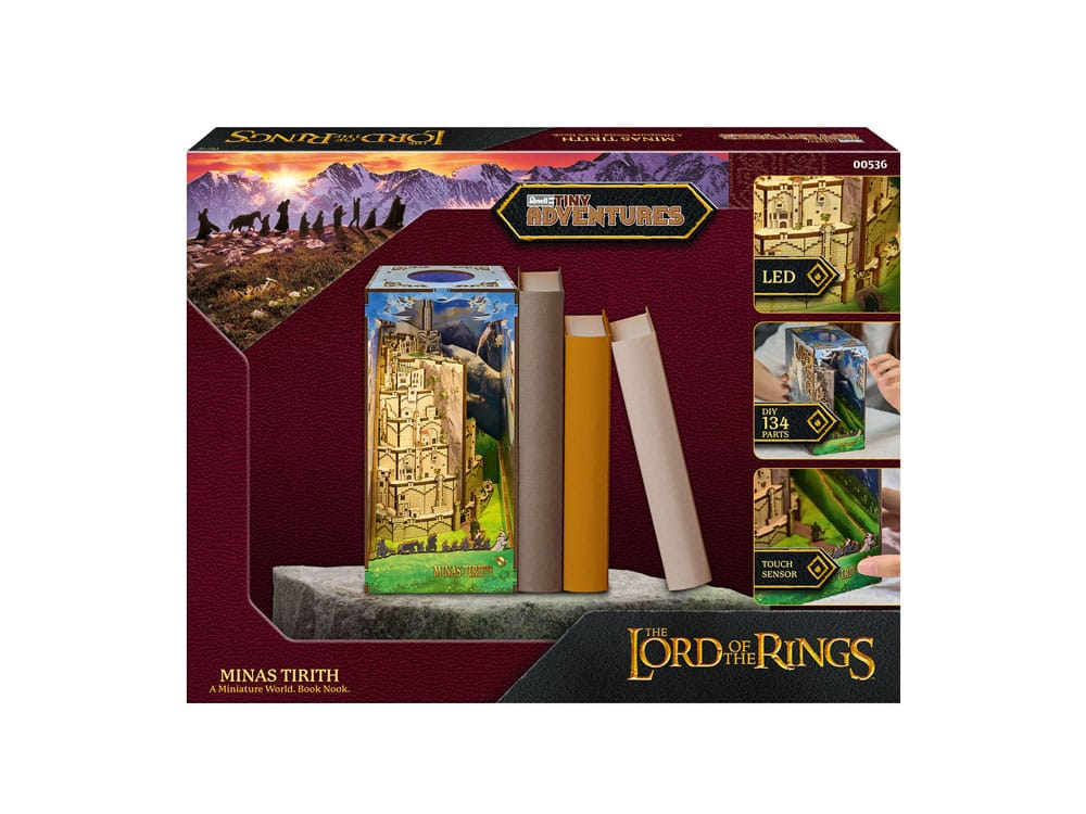 The Lord of the Rings Tiny Adventures Book Nook Mini Diorama Minas Tirith Revell