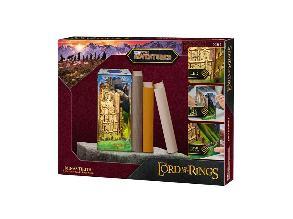 The Lord of the Rings Tiny Adventures Book Nook Mini Diorama Minas Tirith Revell