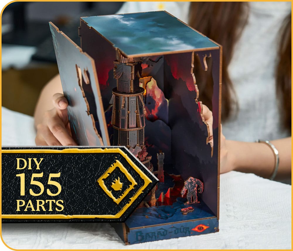 The Lord of the Rings Tiny Adventures Book Nook Mini Diorama Barad Dûr Revell