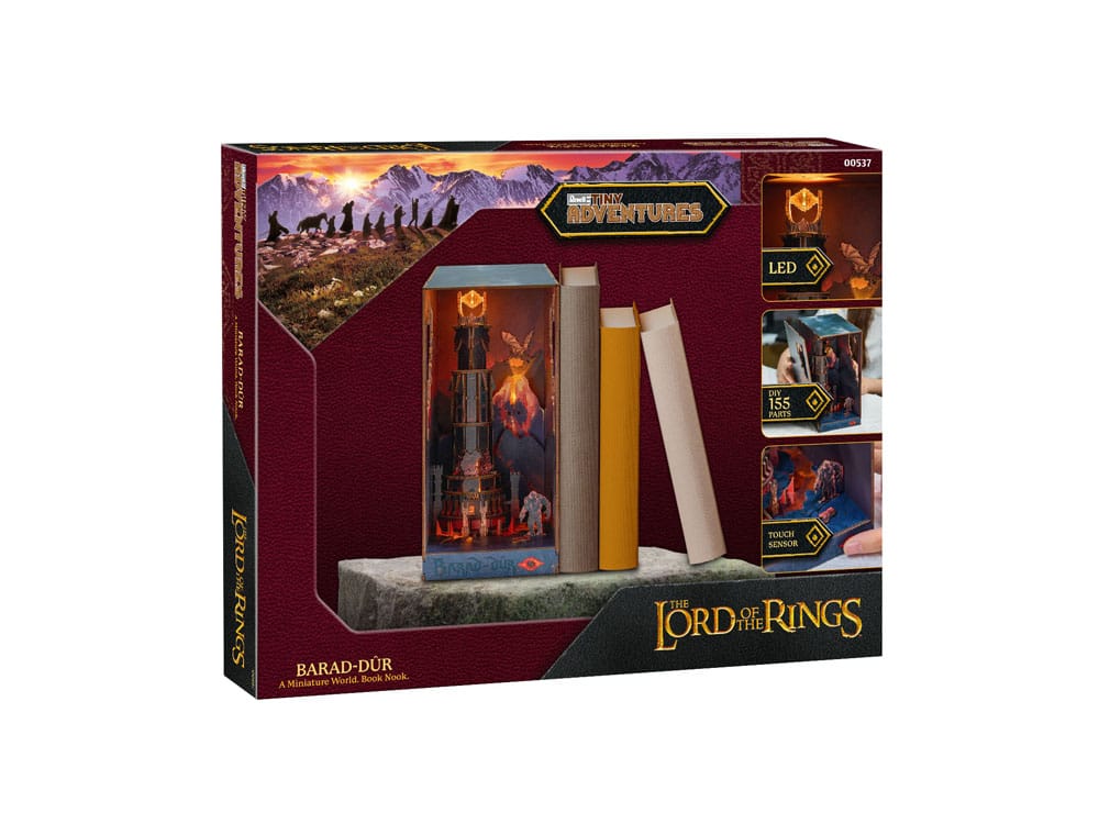 The Lord of the Rings Tiny Adventures Book Nook Mini Diorama Barad Dûr Revell