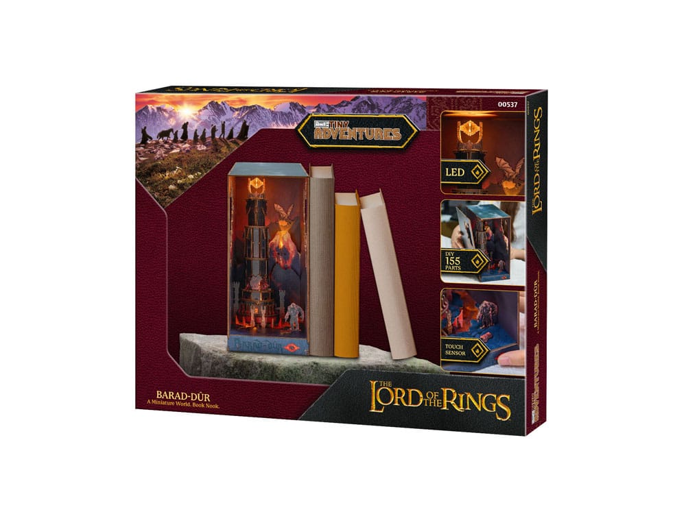 The Lord of the Rings Tiny Adventures Book Nook Mini Diorama Barad Dûr Revell