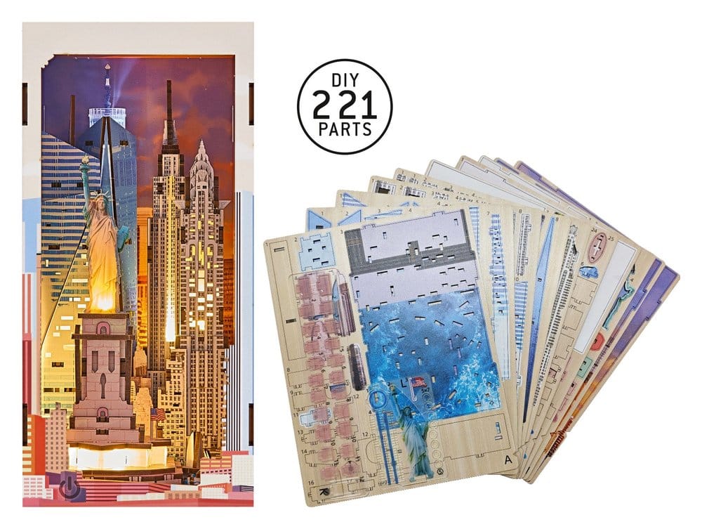 Revell Tiny Adventures Book Nook Mini Diorama New York Revell