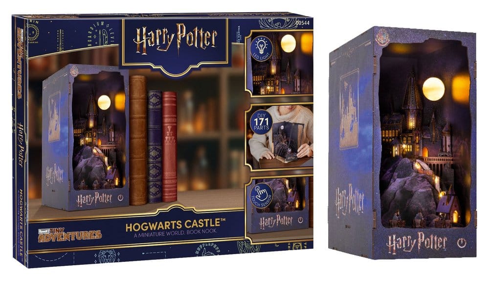 Harry Potter Tiny Adventures Book Nook Mini Diorama Hogwarts Castle Revell