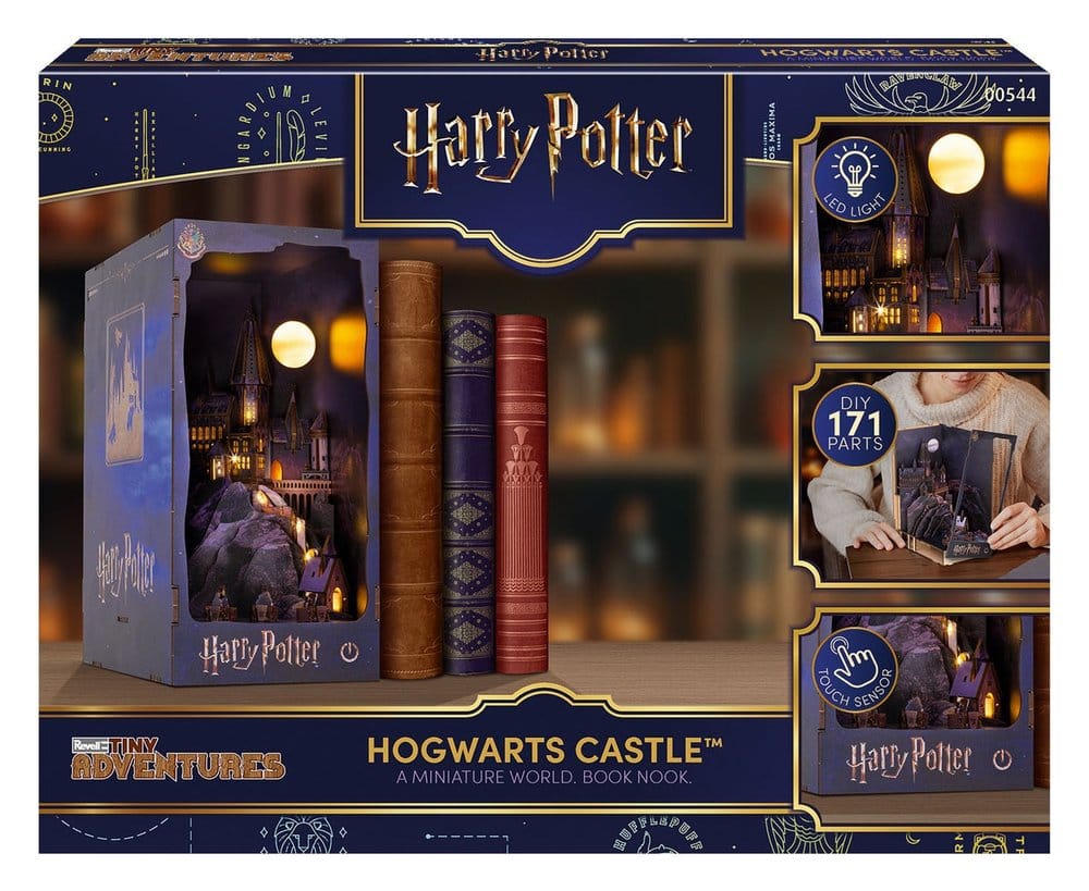 Harry Potter Tiny Adventures Book Nook Mini Diorama Hogwarts Castle Revell