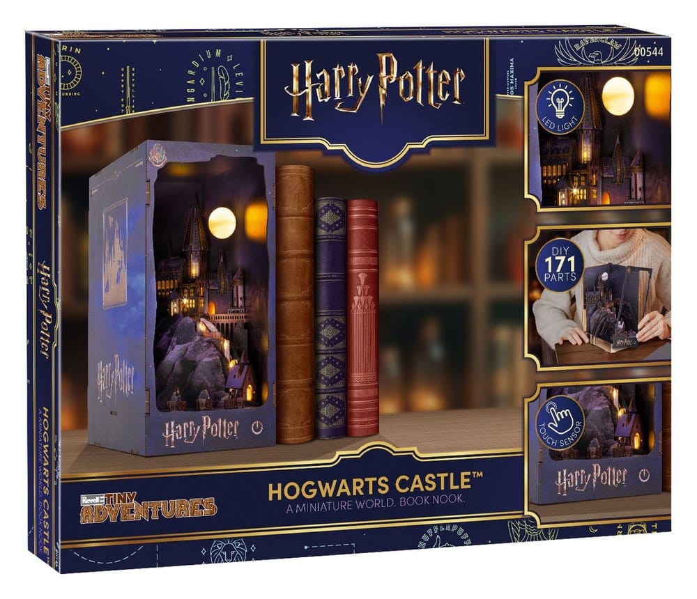 Harry Potter Tiny Adventures Book Nook Mini Diorama Hogwarts Castle Revell