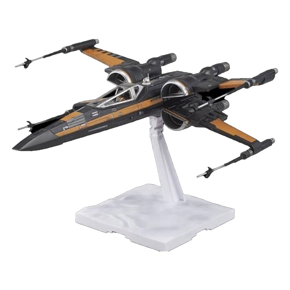 Star Wars Model Kit 1/72 Poe's X Wing Fighter Bandai