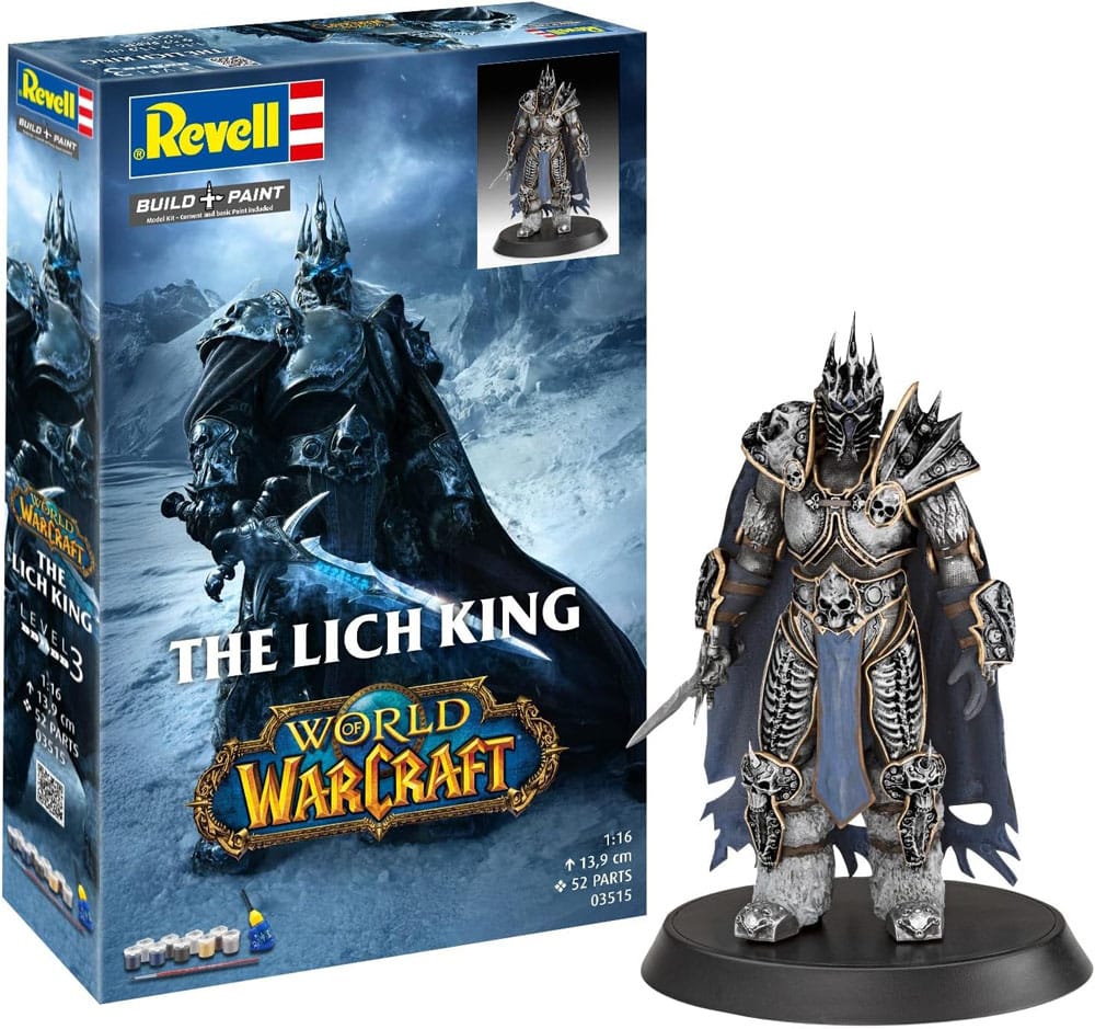 World of Warcraft Model Kit Gift Set 1/16 The Lich King Revell
