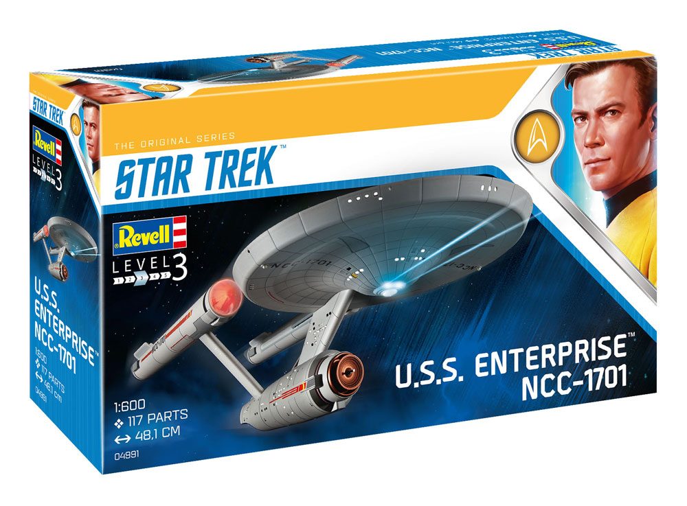 Star Trek TOS Model Kit 1/600 U.S.S. Enterprise NCC 1701 Revell