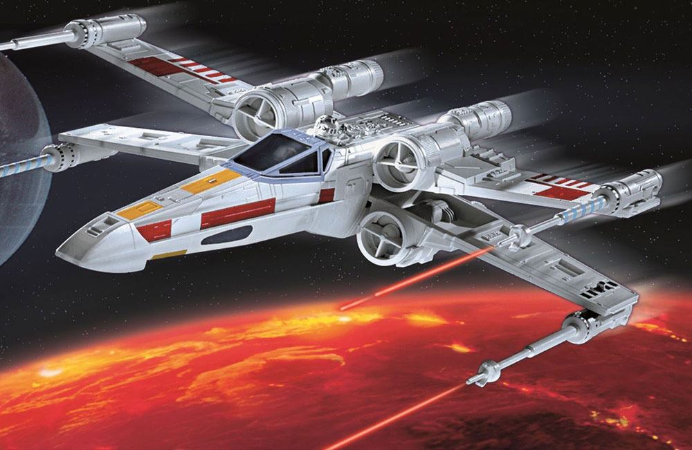 Star Wars Model Kit 1/57 X wing Fighter Revell