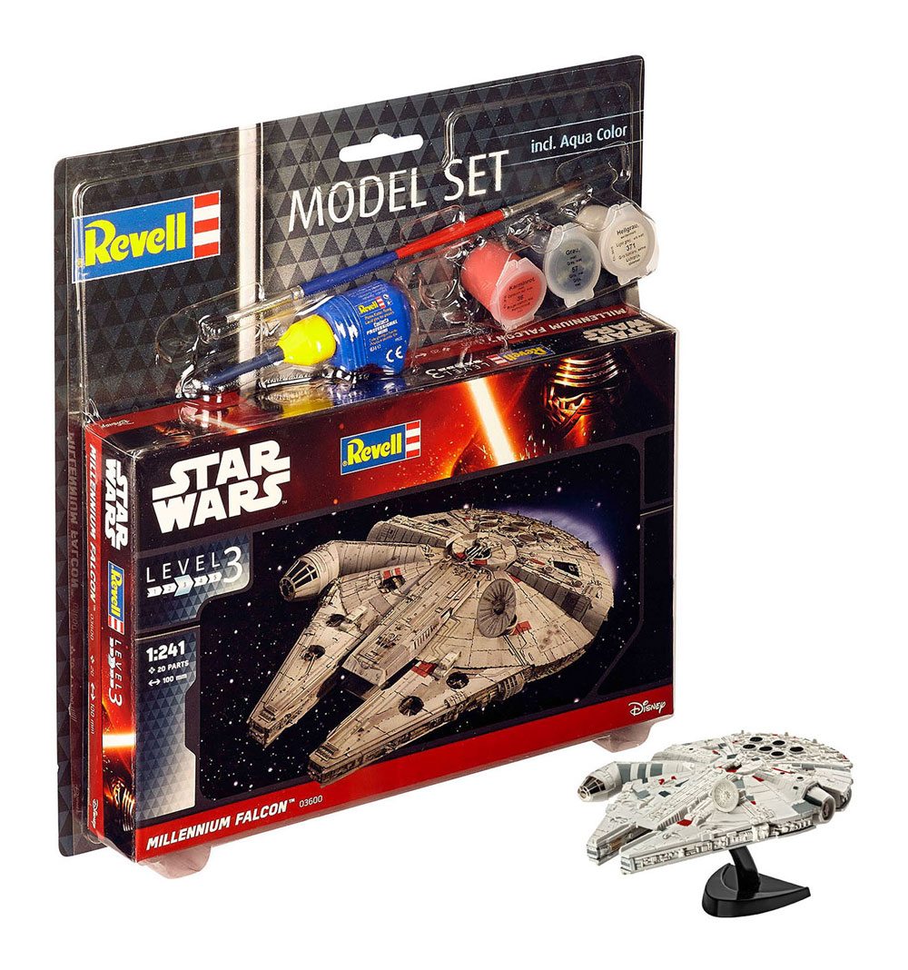 Star Wars Model Kit 1/241 Model Set Millennium Falcon Revell