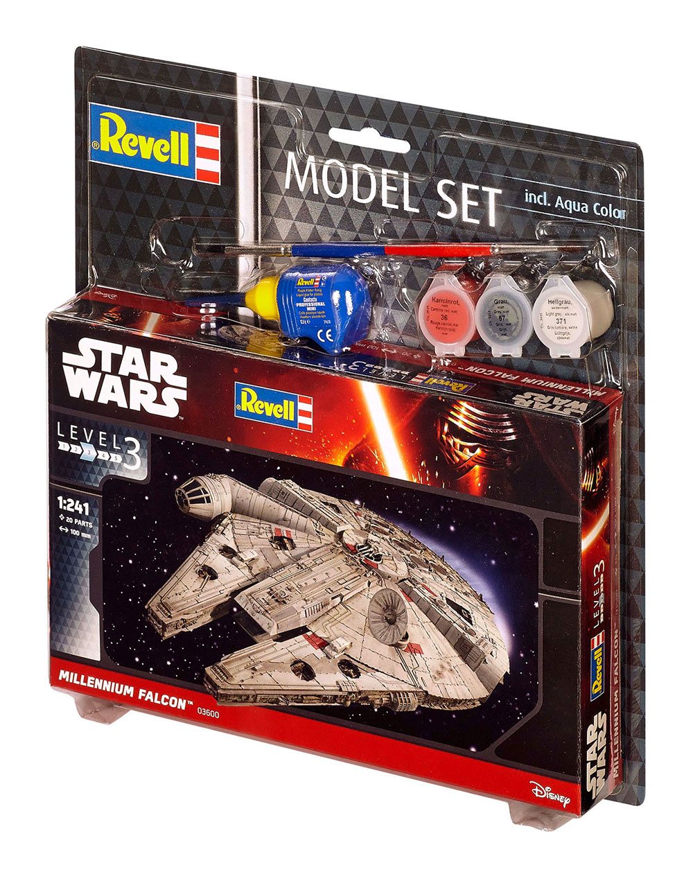 Star Wars Model Kit 1/241 Model Set Millennium Falcon Revell