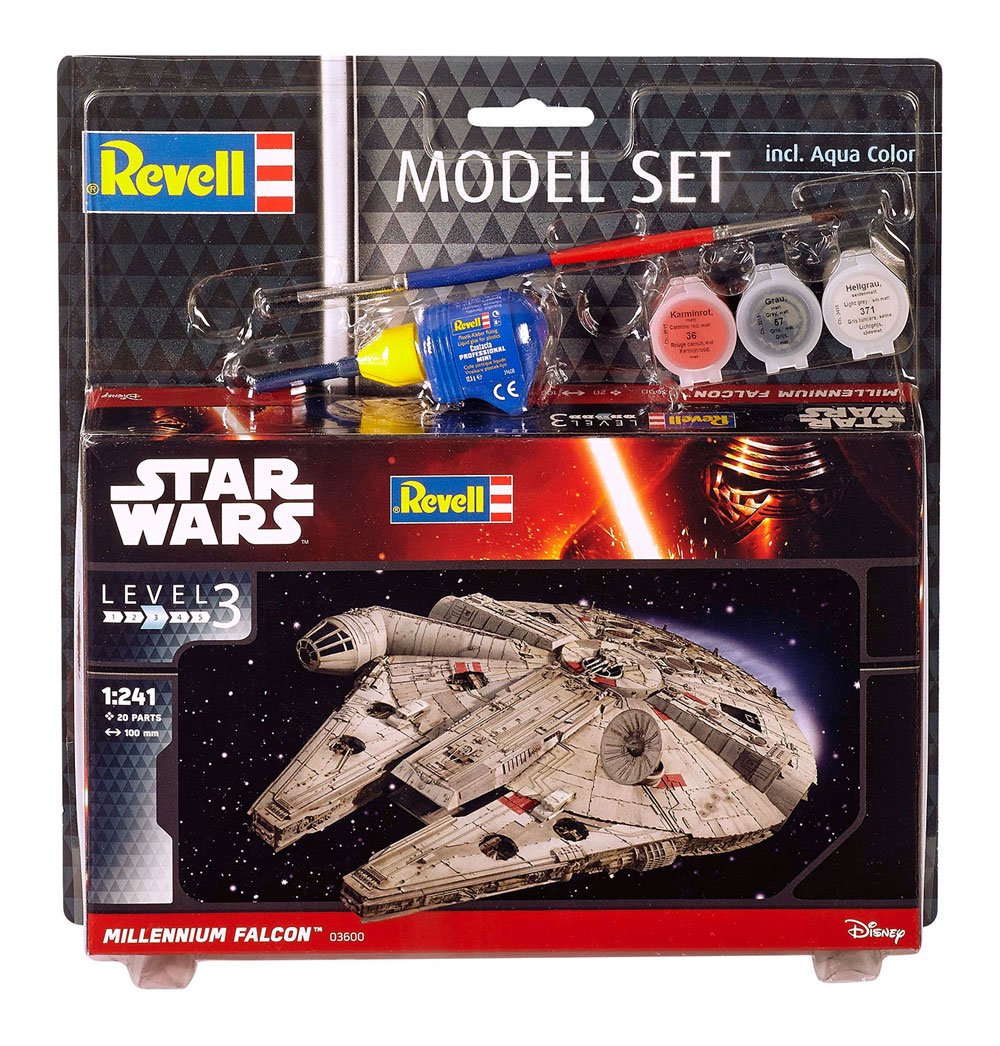 Star Wars Model Kit 1/241 Model Set Millennium Falcon Revell