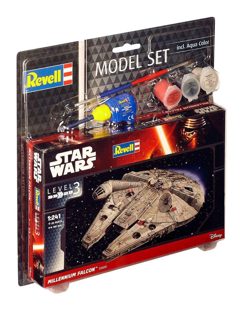Star Wars Model Kit 1/241 Model Set Millennium Falcon Revell