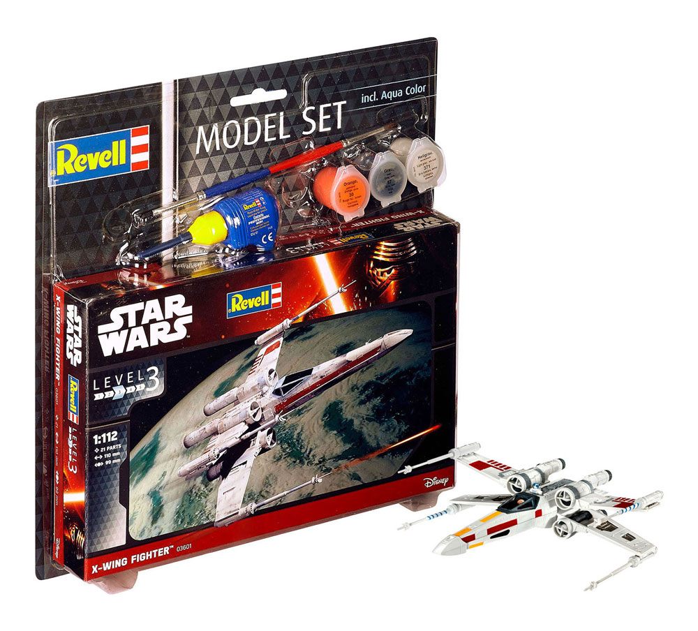 Star Wars Model Kit 1/112 Model Set X Wing Fighter Revell