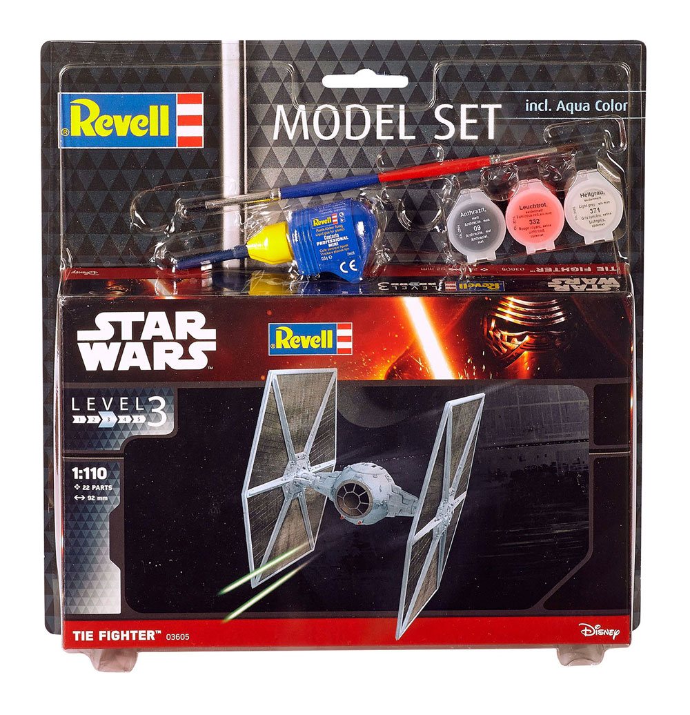 Star Wars Model Kit 1/110 Model Set TIE Fighter Revell