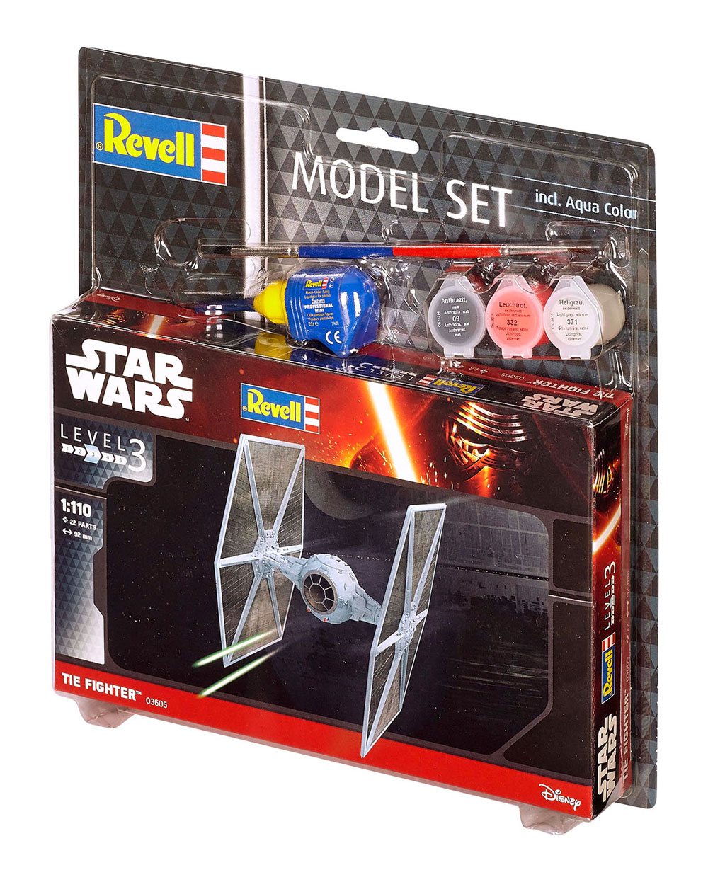 Star Wars Model Kit 1/110 Model Set TIE Fighter Revell