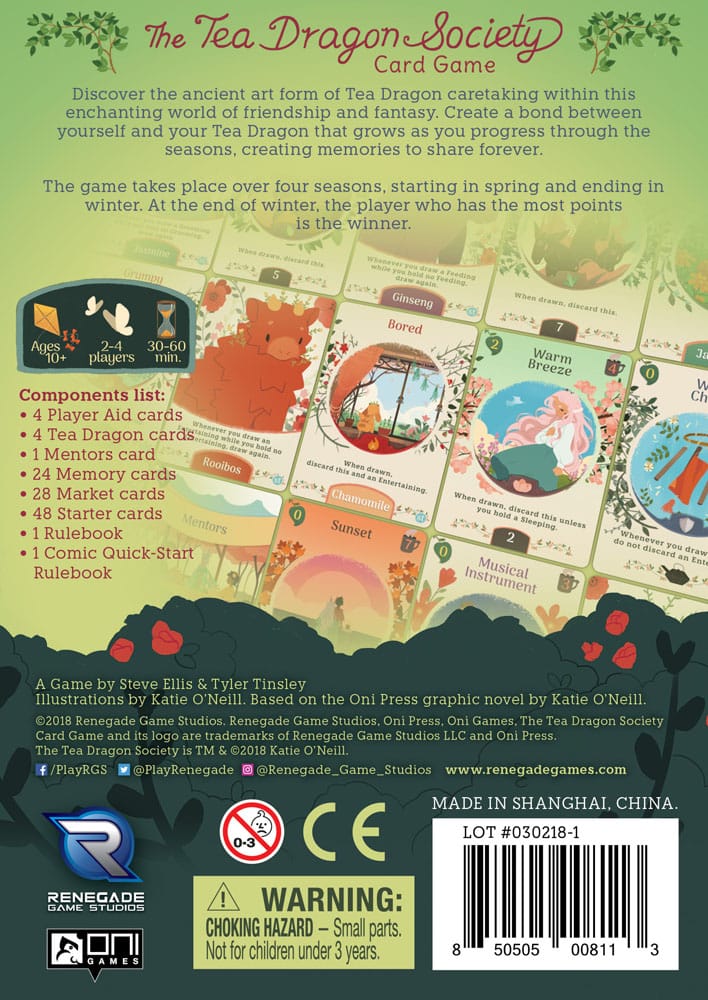Tea Dragon Society card game *Englische Version* Renegade