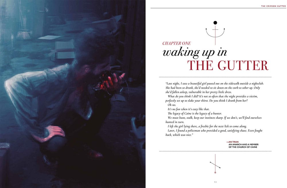 Vampire The Masquerade 5th Edition RPG book The Crimson Gutter Chronicle Book *Englische Version* Renegade