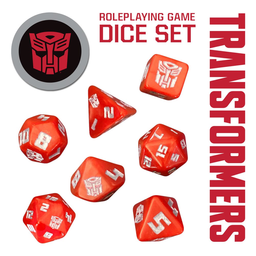 Transformers RPG Dice Set Renegade