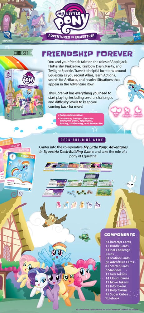 My Little Pony card game Deck Building Adventures in Equestria *Englische Version* Renegade
