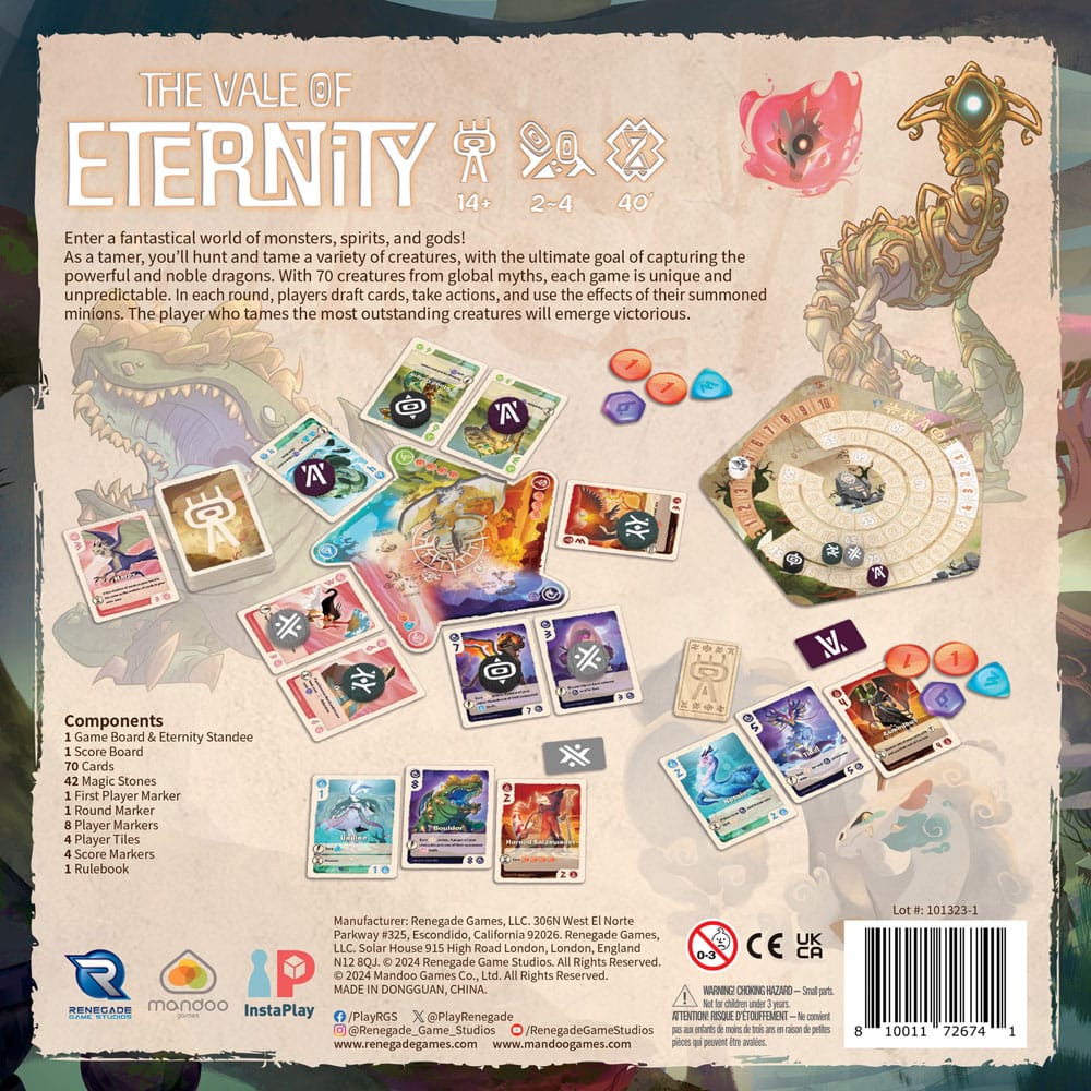 The Vale of Eternity card game *Englische Version* Renegade
