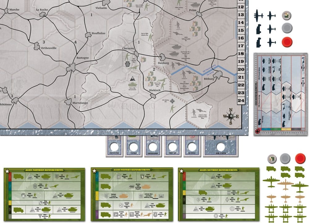 Avalon Hill board game Axis & Allies Battle of the Bulge *English Version* Renegade
