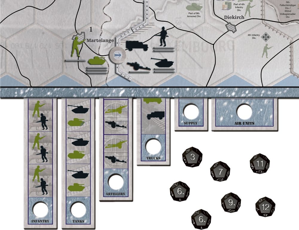 Avalon Hill board game Axis & Allies Battle of the Bulge *English Version* Renegade
