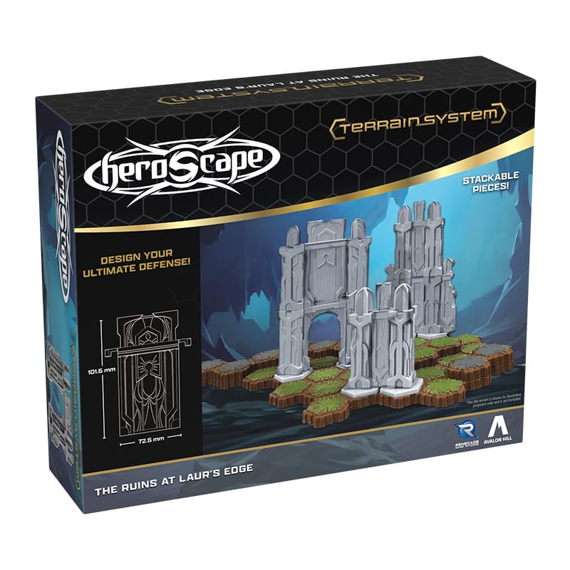 Heroscape Terrain Expansion The Ruins at Laur's Edge *English Version* Renegade