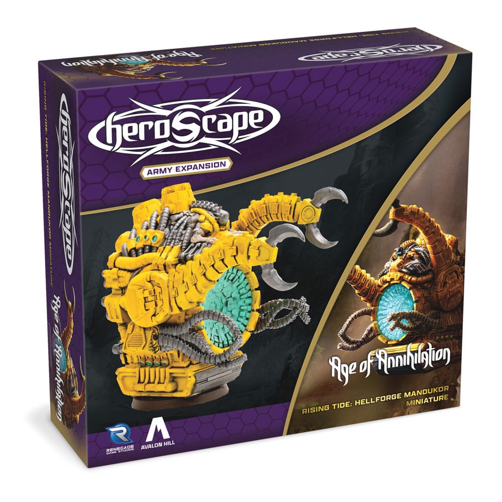 Heroscape Expansion Rising Tide Hellforge Mandukor Army *English Version* Renegade