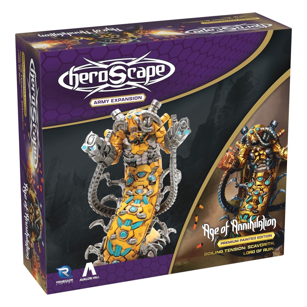 Heroscape Army Expansion Boiling Tension Scavorith Lord of Ruin *English Version* Renegade
