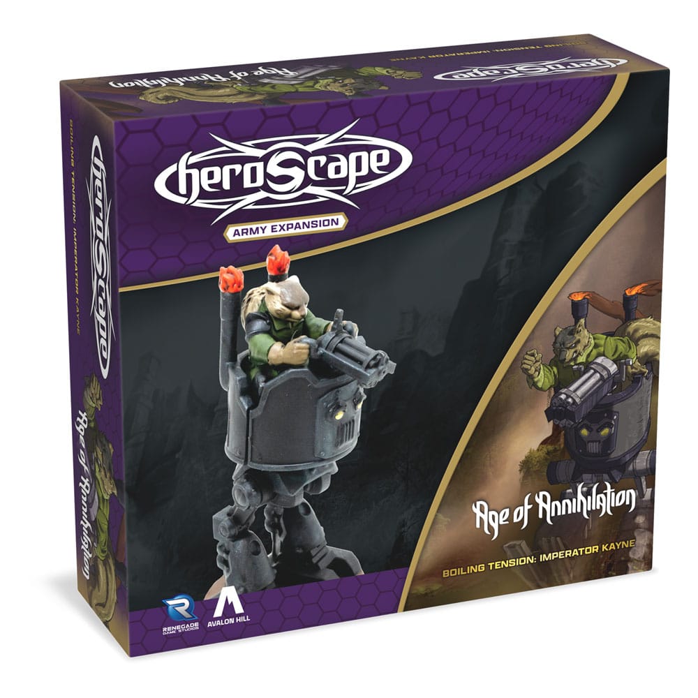 Heroscape Army Expansion Boiling Tension Imperator Kayne *English Version* Renegade