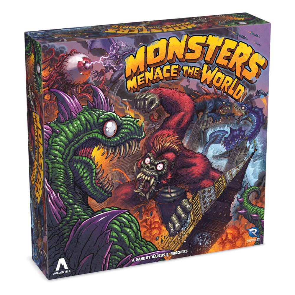 Avalon Hill board game Monsters Menace The World *Englische Version* Renegade