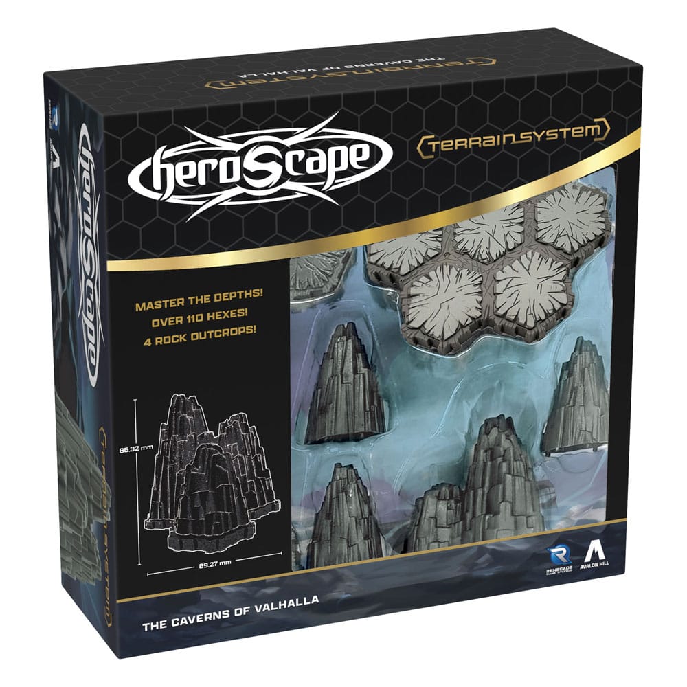 Heroscape Terrain Expansion The Caverns of Valhalla *English Version* Renegade