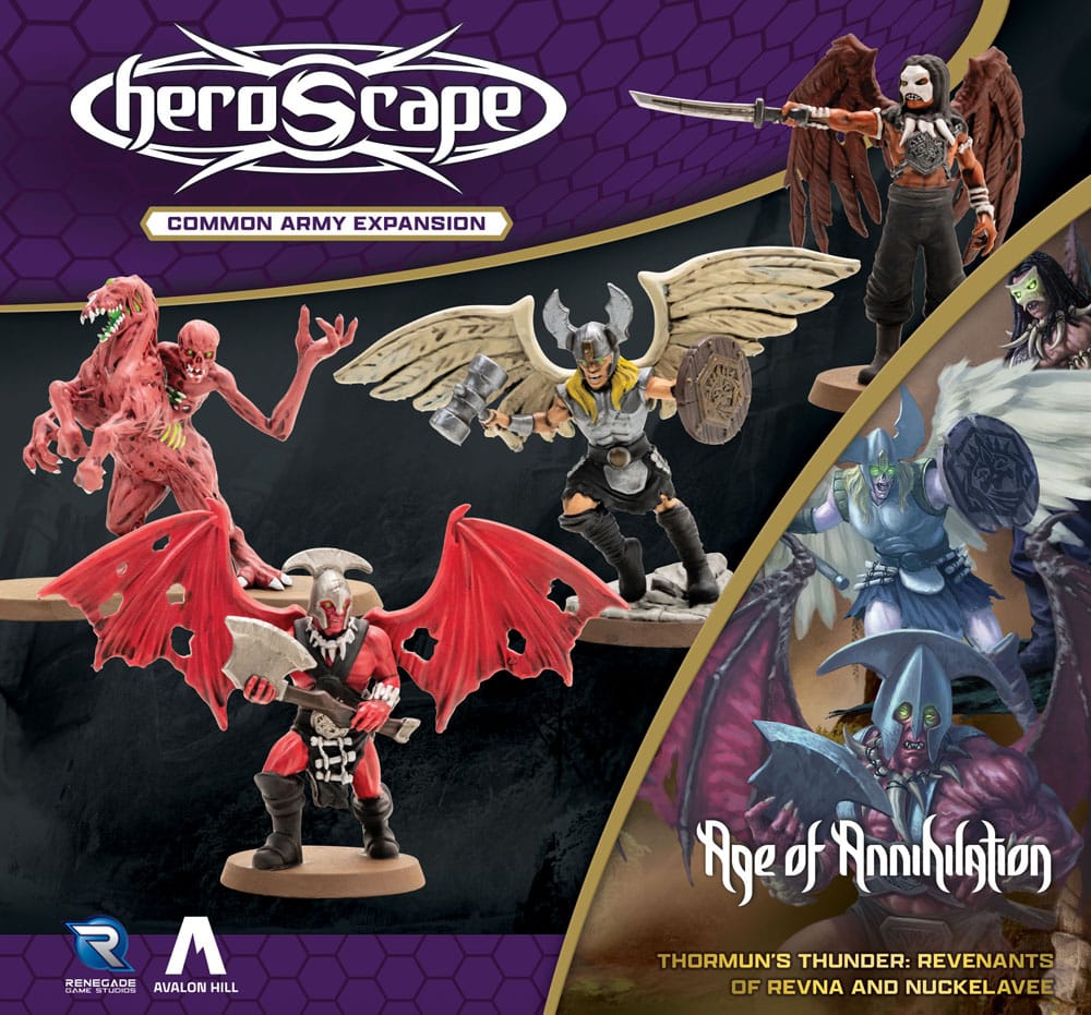 Heroscape Army Expansion Age of Annihilation Revenants of Revna & Nuckelavee Common *English Version* Renegade