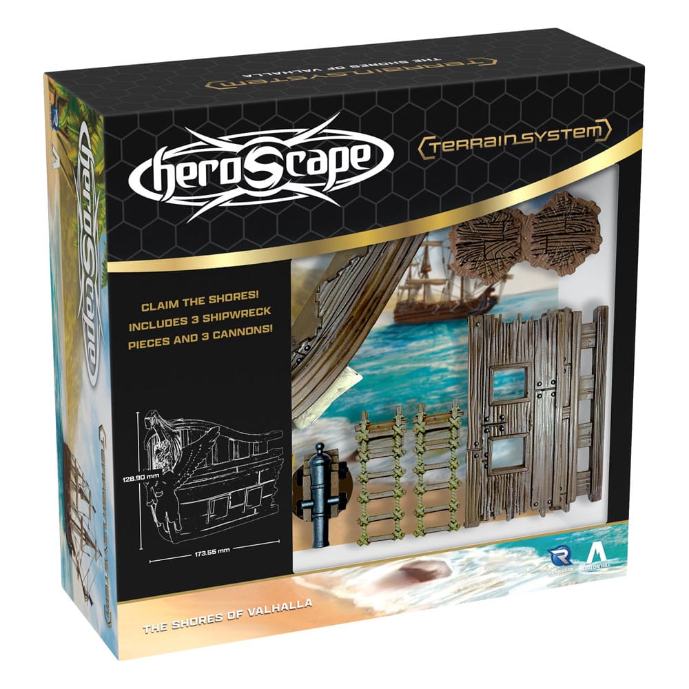 Heroscape Terrain Expansion Shores of Valhalla *English Version* Renegade