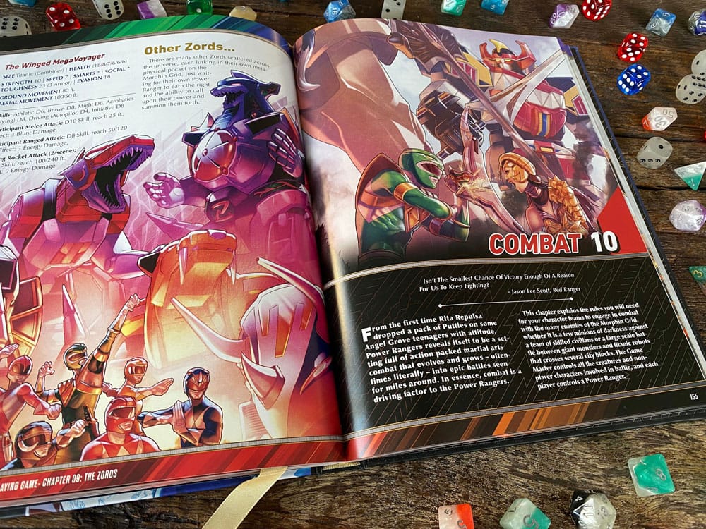 Power Rangers RPG Rulebook Core *Englische Version* Renegade