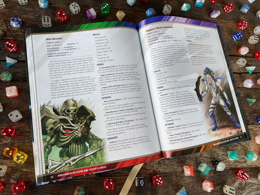 Power Rangers RPG Rulebook Core *Englische Version* Renegade