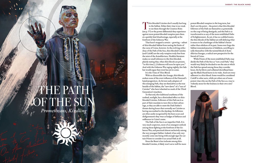 Vampire The Masquerade 5th Edition RPG book Sabbat The Black Hand Sourcebook *Englische Version* Renegade