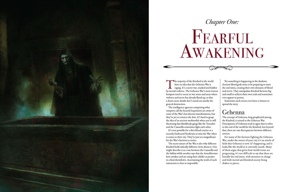 Vampire The Masquerade 5th Edition RPG book Gehenna War Sourcebook *Englische Version* Renegade