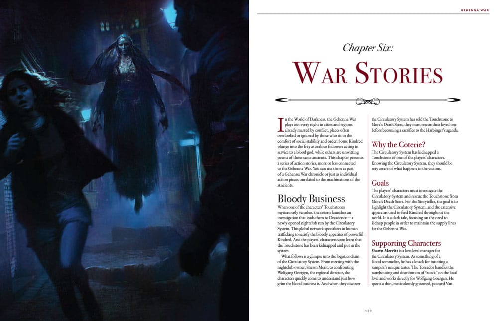 Vampire The Masquerade 5th Edition RPG book Gehenna War Sourcebook *Englische Version* Renegade