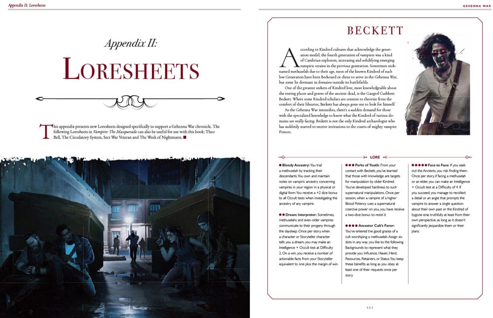Vampire The Masquerade 5th Edition RPG book Gehenna War Sourcebook *Englische Version* Renegade
