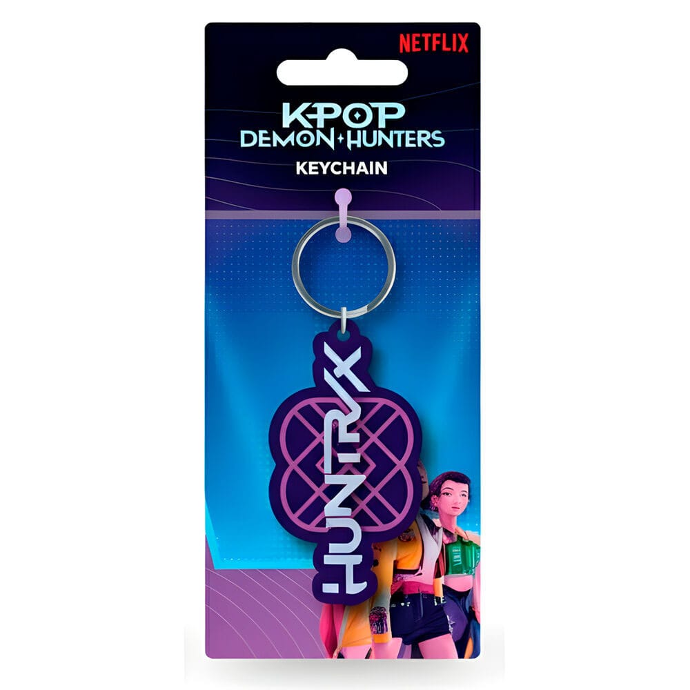 KPop Demon Hunters PVC Keychain Huntrix Logo Pyramid International