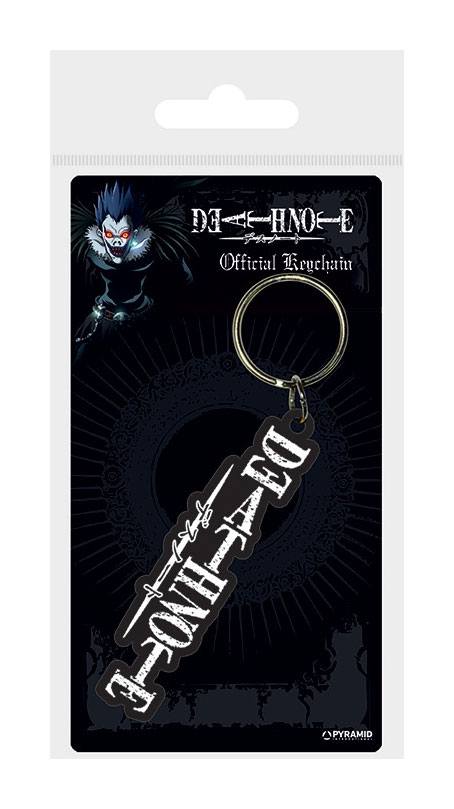 Death Note Rubber Keychain Logo Pyramid International