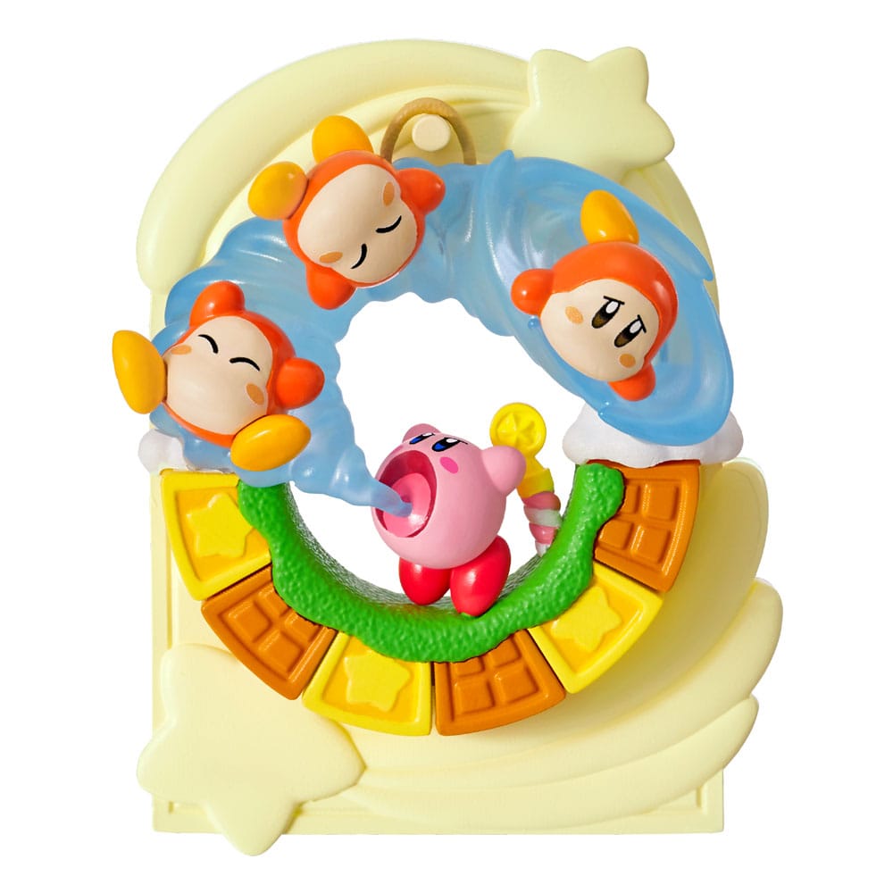 Kirby Mini Figures Manma Loop Blind Box Display 6 Re-Ment