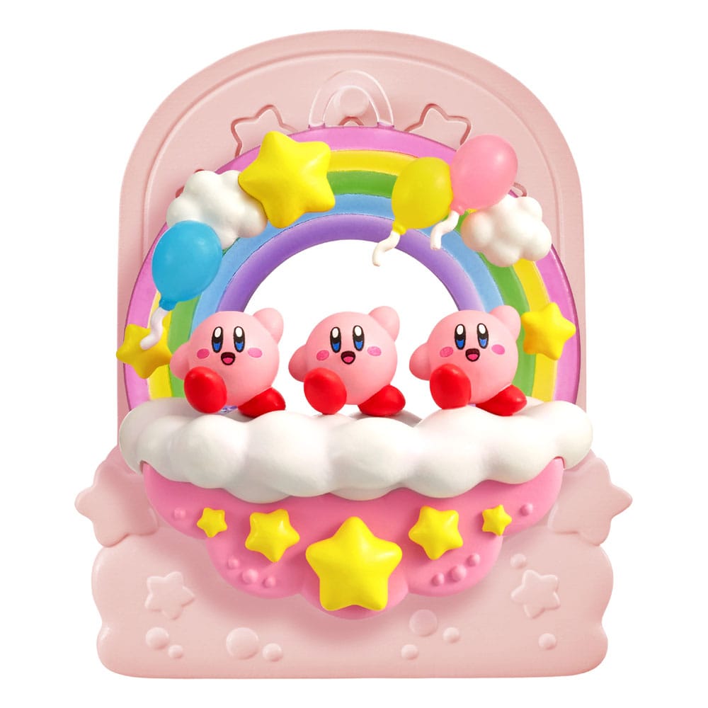 Kirby Mini Figures Manma Loop Blind Box Display 6 Re-Ment