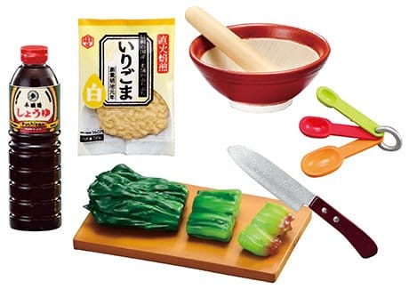 Home cooked MealsMini Figures 8 Re-Ment