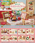 The Country Strawberry Cafe Mini Figures Display 8 Re-Ment