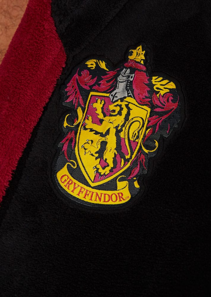 Harry Potter Fleece Bathrobe Gryffindor Groovy